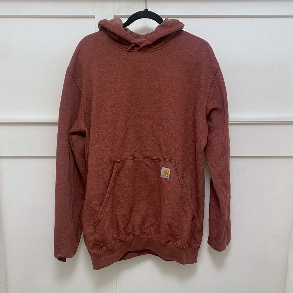 Carhartt Men's Loose Fit Midweight Logo Sleeve Graphic Sweatshirt
